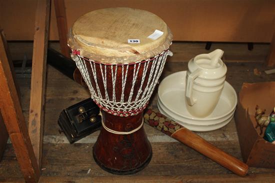 Drum, didgeridoo & accordian